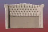 Başlık 14289 Alc Grand 90 lık Tay Tüy Açık Kahve Kapitone Tek Kişilik Başlık - 2