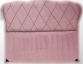 Başlık ALC GONDOL Model150 Cm Kapitone Baby Face PEMBE RENK Kumaş Döşem El Yapım thumbnail 1