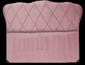 Başlık ALC GONDOL Model150 Cm Kapitone Baby Face PEMBE RENK Kumaş Döşem El Yapım thumbnail 6