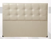 Başlık 14275 Alc Çigdem 90 lık Tek Kişilik Suni Deri Krem Eko Başlık - 6