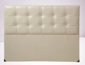 Başlık 14275 Alc Çigdem 90 lık Tek Kişilik Suni Deri Krem Eko Başlık - 1