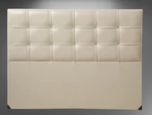 Başlık 14275 Alc Çigdem 90 lık Tek Kişilik Suni Deri Krem Eko Başlık - 3