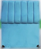 Başlık 14261 Alc Santa 90 lık Tek Kişilik Tay Tüy Mavi Dilimli Başlık - 6