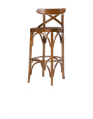 Sandalye 14231 Zus279 ÇAPRAZ BAR Klasik Mobilya Kayın Natüre ceviz  El Yapım thumbnail 1