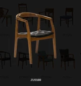 Sandalye ST 14221 Zus139 TAM KOLÇAK Sağlam Kayın RETRO Ayak Parlak Suni Deri thumbnail 6