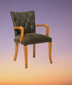 Sandalye 14223 Zus160 KOLÇAKLI Model Kayın Ayak Doğal renk Babyface kumaş kapiton thumbnail 6