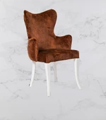 Sandalye ST 14205 Zus079 PAPEL Model Kayın Babyface kumaş Ortopedik El Yapım thumbnail 2