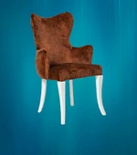 Sandalye ST 14205 Zus079 PAPEL Model Kayın Babyface kumaş Ortopedik El Yapım thumbnail 3