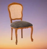 Sandalye ST 14201 Zus505-024 HASIR SIRT Model AVANGART Aslan ayak Anrasit El Yapı thumbnail 6