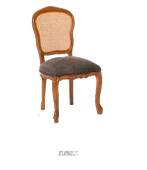 Sandalye ST 14201 Zus505-024 HASIR SIRT Model AVANGART Aslan ayak Anrasit El Yapı thumbnail 1