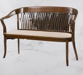 Sandalye ST 14195 Zus136 KAFES İKİLİ Bahçe-Balkon Tip Kayın RETRO Ayak ELYapm - 3