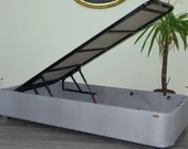 Baza Standart14186 Kumaş Baza Metal Transmisyon Çelik 90*190 cm El Yapım - 3