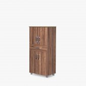 Dolap Çok Amaç 14205 Model Parlak Ceviz Hard Parlak Suntalem 130 El Yapım - 2