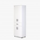 Çok Amaç 14018 Dolap BEYAZ Hard Model Parlak Beyaz Suntalam 180 Kutusevk El Yapım - 1