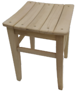 Tabure Izgara 13998 Model Kayın Torna ayak HAM ürün Kutuda sevk El Yapım - 1