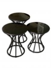 Brc 13864 KUM SAATİ ZİGON Düz SİYAH Desen Metal transmisyon PLATİN Renk Kaplama thumbnail 2