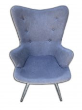 Berjer 13862 KELEBEK Metal Nikelaj Ayak Babyface Kumaş Dökme sünger Ort oturum - 1