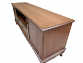 Tv Sehpa ST 13744 Klasik Model Ahşap Kaplama Kayın Aslan Ayak Ceviz 160cm El Yapı - 3