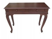 Dresuar 13690 Çift ÇEKM Kayın Aslan Ayak Kayın Kaplama Natüre Ceviz Boya El Yapım - 1