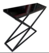 Dresuar 13657 X MODEL Temper Cam Ayna Metal Nikelaj Ayak Siyah Fırın Statik Boya - 2