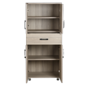 Çok Amaçlı 13636 Dolap Hard CORDOBA 130 hard Suntalem 4Raf Kutu sevk El Yapım - 3