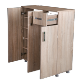 Ayakkabılık 13639 Çok Amaç Model Parlak SOMONE Hard suntalem Demonta 5raf El Yapı - 3