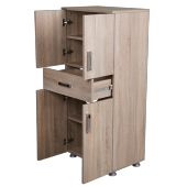 Çok Amaçlı 13624 Dolap 180 Hard Parlak SOMONE Suntalem 4Raf 1Çek Kutu sevk Elyapı - 2