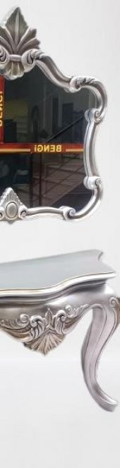 Dresuar 13509 AVANGART ASLAN Model Polyestr döküm eskitm GRİ-Kahve Renk nakış - 6