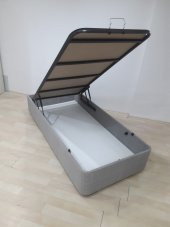 Baza Standart 13452 Kumaş Metal Transmisyon Çelik 90*190 cm El Yapım - 1