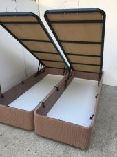 Baza STANDART 13453  Kumaş MODEL Baza Metal Çelik Fırın Boya150*200 cm El yapım - 1