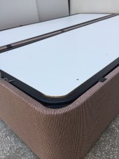 Baza STANDART 13453  Kumaş MODEL Baza Metal Çelik Fırın Boya150*200 cm El yapım - 3