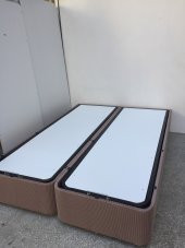 Baza STANDART 13453  Kumaş MODEL Baza Metal Çelik Fırın Boya150*200 cm El yapım - 5