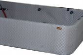 Baza-Başlık STANDRAT 13418 Model Suni Deri başlık Metal Çelik 90*190 El Yapım - 3