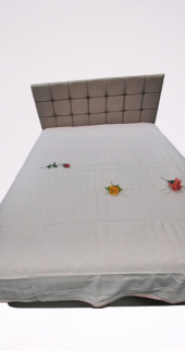 Pike Yazlık 13291 Zmrt Somon Çift Dolgun Malzeme V Çizgi Desen Pamuk Kalın Dokuma - 4