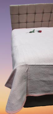 Pike Yazlık 13291 Zmrt Somon Çift Dolgun Malzeme V Çizgi Desen Pamuk Kalın Dokuma - 6