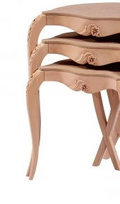 Zigon ILGZ 13327 AHTAPOT Kayın Aslan Oyma klasik Kayın Heybetli ayak HAM El Yapım thumbnail 2