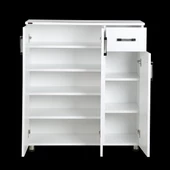 Ayakkabılık 12954 Beyaz Çok Amaçlı Model Beyaz Hard suntalem Demonta 5raf El Yapı - 2