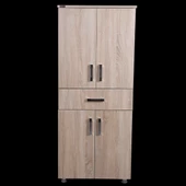 Çok Amaç 12939 Dolap Hard Model Parlak CORDOBA Suntalem 5 Raf 1 Çekm 180 El Yapım - 1