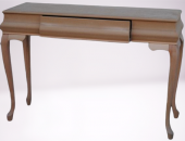 Dresuar 12949 ÇEKMECE Dik Bombe Kayın Kaplama Aslan Ayak Natüre Ceviz El Yapım - 2