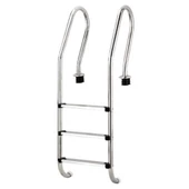 Havuz Merdiveni 304 Kalite 12806 Paslanmaz Çelik CNC kesimli 3 Basamaklı El Yapım - 1