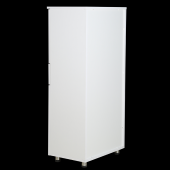 Dolap 12675 ST Çok Amaç 130cm Hard Parlak BEYAZ Suntalem 4Raf 1Çekmec Kutu sevk El Yapı - 5