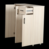 Ayakkabılık 12671 Çok Amaç Model Parlak CAMEL Hard suntalem Demonte 5raf el yapım - 3