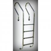 Havuz 12836 Merdiven 316 Kalite Paslanmaz Çelik CNC kesimli 4 Basamak El Yapım - 1