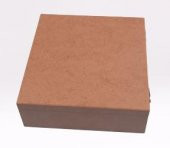 Hobi 90022 Dekoratif Model Takı Kutusu Bölmeli Ahşap HAM MDF El Yapımı - 7