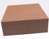 Hobi 90028 Dekoratif Model Takı Kutusu Bölmeli Ahşap HAM MDF El Yapımı - 8