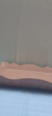 Hobi 90036 Dekoratif Tepsi Ayaklı Şımarık Model HAM Ahşap MDF El Yapımı - 6