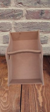 Hobi 90041 Dekoratif Sepet HAM Model cnc kesim Ahşap MDF El Yapımı - 3