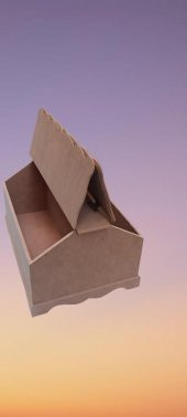 Hobi 90037 Dekoratif Takım Çantası Model HAM Ahşap MDF El Yapımı - 4