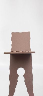 Hobi 90044 Dekoratif Model Rahle HAM Ahşap MDF CNC KESİM El Yapımı - 2