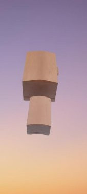 Hobi 90042 Dekoratif Sandık Seti Model Mini İkili HAM Ahşap MDF El Yapımı - 3